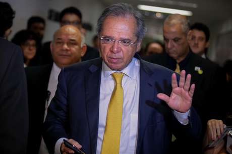 O ministro Paulo Guedes, chefe da equipe econômica