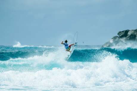 Aos 17 anos, Mateus Herdy passou para a terceira fase em Gold Coast, em sua estreia no WCT (Foto: Divulgação/WSL) Aos 17 anos, Mateus Herdy passou para a terceira fase em Gold Coast, em sua estreia no WCT (Foto: Divulgação/WSL)