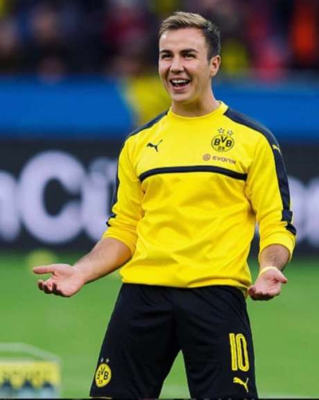 Goetze é um dos destaques do Dortmund (Foto: AFP) Goetze é um dos destaques do Dortmund (Foto: AFP)