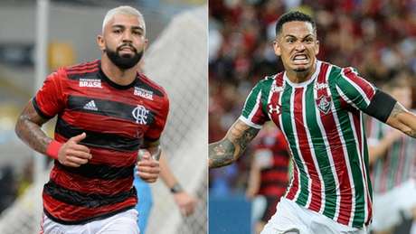 Gabriel e Luciano são os artilheiros de Fla e Flu na temporada (Foto: Reprodução)