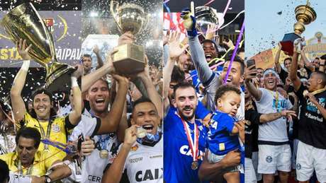 Confira quanto ganhará o campeão dos principais campeonatos estaduais do país em 2019 (Foto: Divulgação) Confira quanto ganhará o campeão dos principais campeonatos estaduais do país em 2019 (Foto: Divulgação)