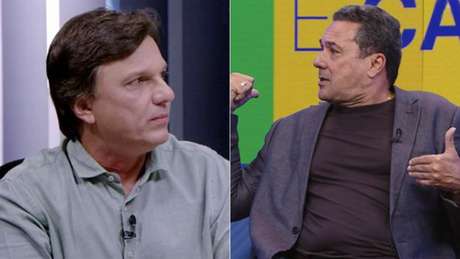 Mauro Cezar até anotou todas as criticas de Luxa, para respondê-lo (Fora: Reprodução) Mauro Cezar até anotou todas as criticas de Luxa, para respondê-lo (Fora: Reprodução)