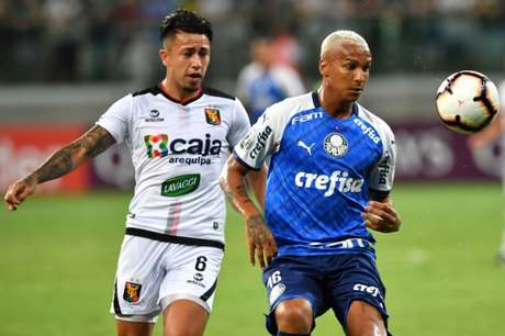 Após duelo no Allianz Parque, Palmeiras e Melgar voltam a se enfrentar agora no Peru (Nelson Almeida / AFP) Após duelo no Allianz Parque, Palmeiras e Melgar voltam a se enfrentar agora no Peru (Nelson Almeida / AFP)