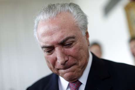 Michel Temer no PalÃ¡cio da Alvorada, em BrasÃ­lia