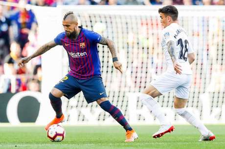 Vidal marcou o primeiro gol do Barcelona na partida, que terminou em 2 a 0 (Divulgação/Twitter) Vidal marcou o primeiro gol do Barcelona na partida, que terminou em 2 a 0 (Divulgação/Twitter)