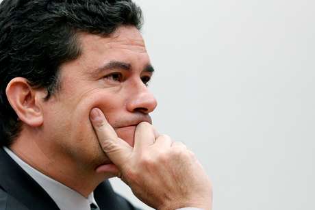 Moro, em sessÃ£o no Congresso 8/5/2019 REUTERS/Adriano Machado