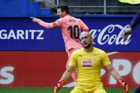 Messi marcou duas vezes (Foto: AFP) Messi marcou duas vezes (Foto: AFP)