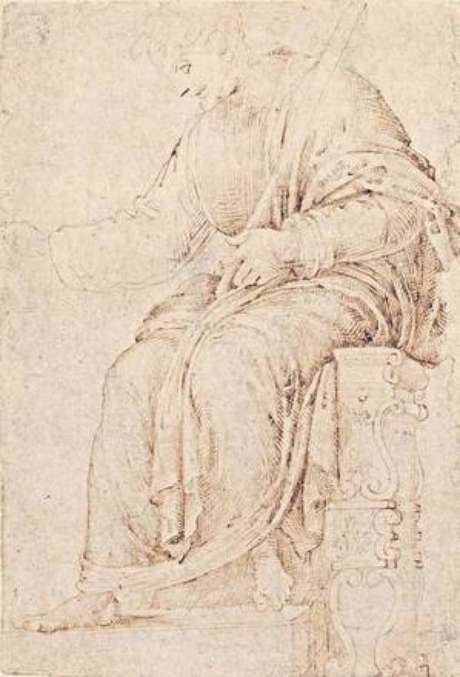 Suposto desenho mais antigo de Michelangelo Suposto desenho mais antigo de Michelangelo