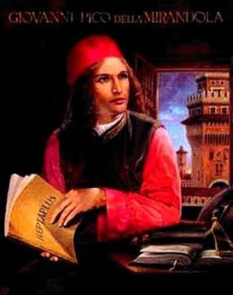 Pico della Mirandola - discurso de Deus a Adão em “Discurso sobre a dignidade do homem”, 1496 Pico della Mirandola - discurso de Deus a Adão em “Discurso sobre a dignidade do homem”, 1496