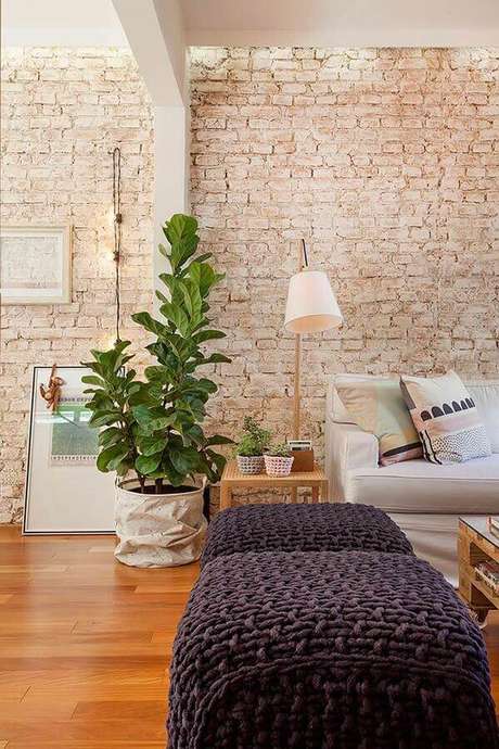 38. A escolha de revestimentos para casa faz toda a diferença nas dicas de decoração – Foto: Casa Très Chic 38. A escolha de revestimentos para casa faz toda a diferença nas dicas de decoração – Foto: Casa Très Chic