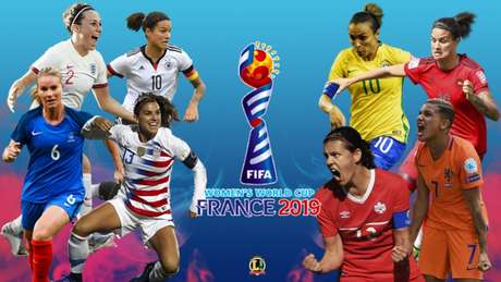 Amandine Henry (FRA), Dzsenifer Marozsán (ALE), Marta (BRA), Lucy Bronze (ING), Christine Sinclair (CAN), Van de Sanden (HOL) e Alex Morgan (EUA) vão disputar a Copa (Arte: Marcelo Moraes/ Lancepress!) Amandine Henry (FRA), Dzsenifer Marozsán (ALE), Marta (BRA), Lucy Bronze (ING), Christine Sinclair (CAN), Van de Sanden (HOL) e Alex Morgan (EUA) vão disputar a Copa (Arte: Marcelo Moraes/ Lancepress!)