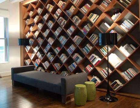 Estante Para Livros Saiba Como Organizar 63 Modelos Lindos