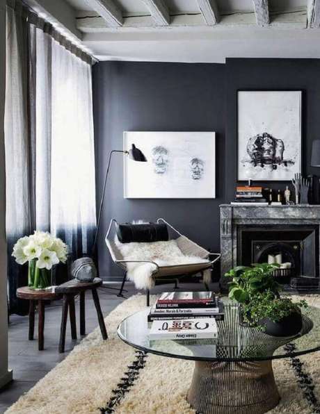 2. Saiba escolher cores de tinta para sala que vão transformar a sua decoração – Foto: Revista Interiores 2. Saiba escolher cores de tinta para sala que vão transformar a sua decoração – Foto: Revista Interiores
