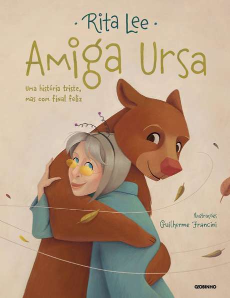 Capa do novo livro infantil de Rita Lee sobre a ursa Rowena. Capa do novo livro infantil de Rita Lee sobre a ursa Rowena.