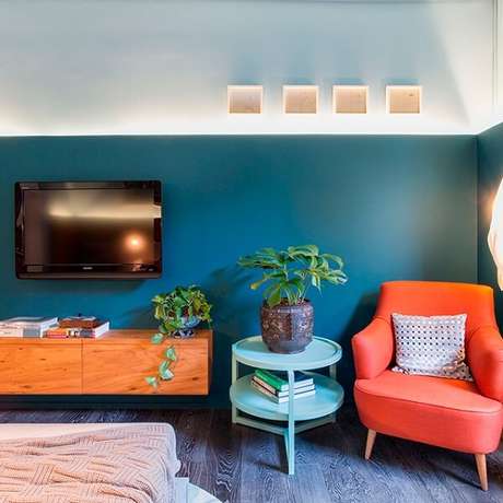 38. Poltronas decorativas para o quarto. Fonte: Tua Casa 38. Poltronas decorativas para o quarto. Fonte: Tua Casa