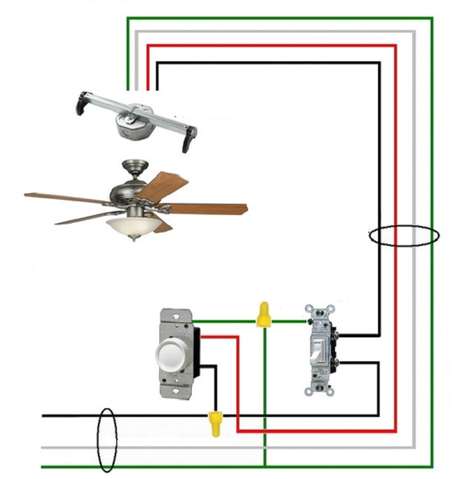 Siga as instruções de como instalar ventilador de teto