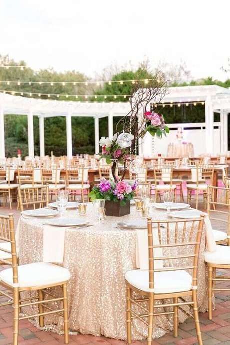 42. Decoração para bodas de casamento ao ar livre – Foto: Why Santa Claus 42. Decoração para bodas de casamento ao ar livre – Foto: Why Santa Claus