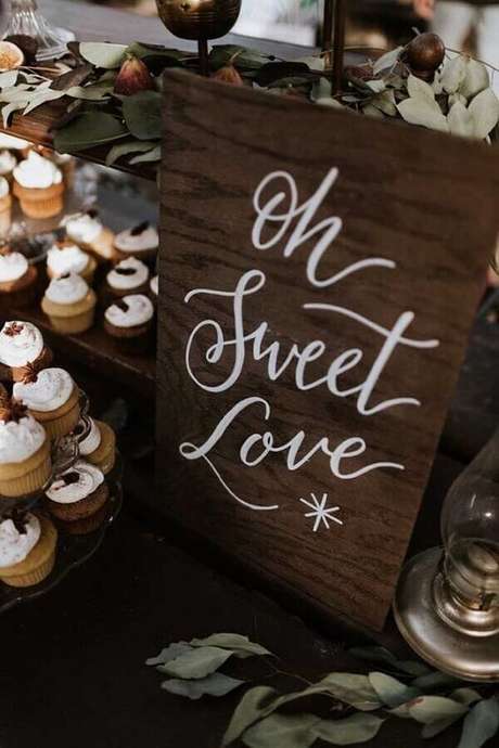 78. Plaquinha decorativa para bodas de casamento – Foto: 100 Layer Cake 78. Plaquinha decorativa para bodas de casamento – Foto: 100 Layer Cake