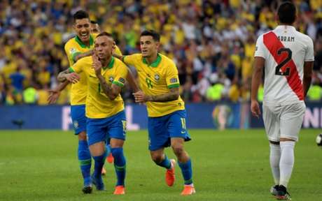 Everton foi artilheiro da Copa América, com três gols (Foto: CARL DE SOUZA / AFP) Everton foi artilheiro da Copa América, com três gols (Foto: CARL DE SOUZA / AFP)