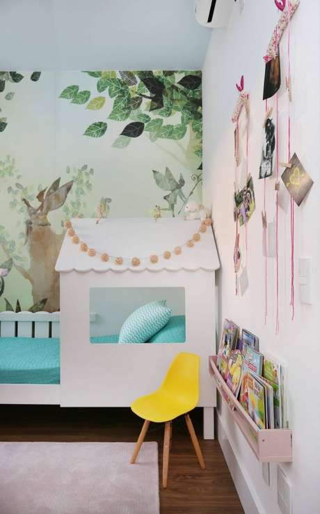 21. Cama infantil estilo casinha para quarto personalizado – Por: By Arquitetura 21. Cama infantil estilo casinha para quarto personalizado – Por: By Arquitetura
