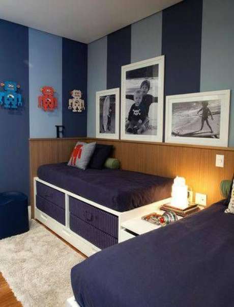 43. Cama infantil para quarto de menino – Por: Revista VD 43. Cama infantil para quarto de menino – Por: Revista VD