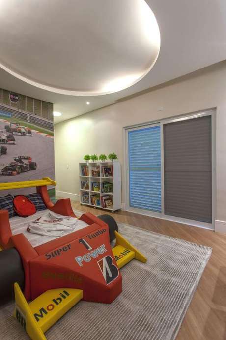 56. Cama infantil carros para quarto de menino personalizado – Por: Iara Kilaris 56. Cama infantil carros para quarto de menino personalizado – Por: Iara Kilaris