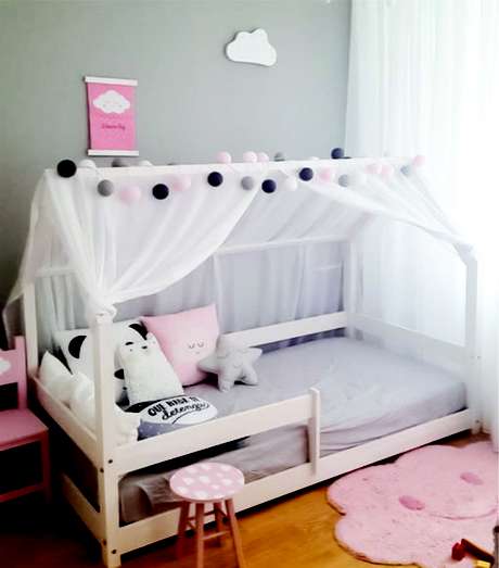 60. Cama infantil montessoriana – Por: Pinterest 60. Cama infantil montessoriana – Por: Pinterest