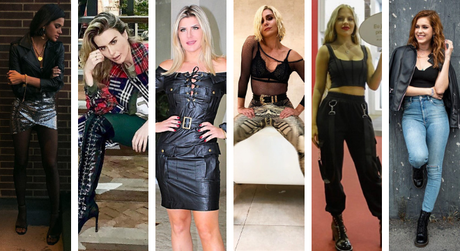 Famosas apostam no estilo rocker (Fotos: Instagram/Reprodução)