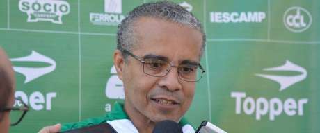 Palmeron Mendes Filho, presidente do Guarani, cobrou reação da equipe na Série B após sequência de maus resultados