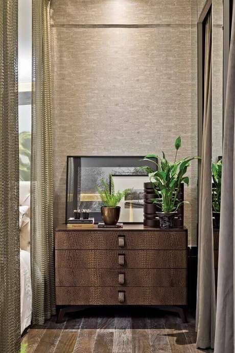 32. A cômoda é um móvel que pode ser usado até para decorar corredores – Foto: Artefacto 32. A cômoda é um móvel que pode ser usado até para decorar corredores – Foto: Artefacto