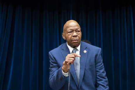 Elijah Cummings foi alvo de ataques de Donald Trump Elijah Cummings foi alvo de ataques de Donald Trump