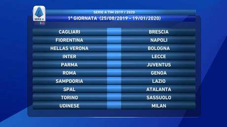 Calendario Serie A Calcio Tim 2016 2017