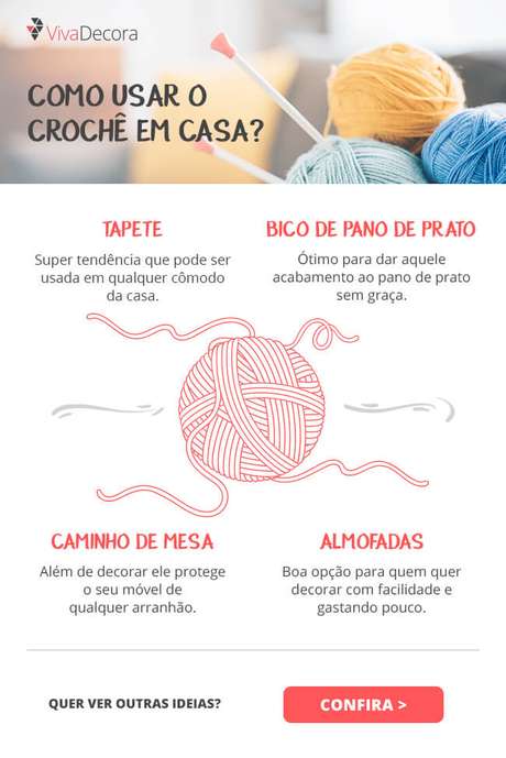 Infográfico – Crochê