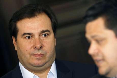 O presidente da Câmara, Rodrigo Maia