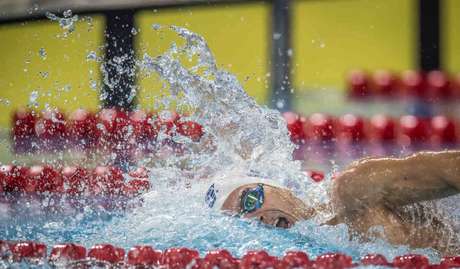 Fernando Scheffer conquista ouro nos 200m livre masculino (Jonne Roriz/COB) Fernando Scheffer conquista ouro nos 200m livre masculino (Jonne Roriz/COB)