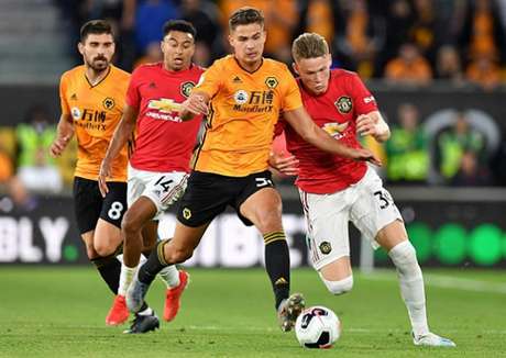 Wolves e United ficaram no empate (Foto: AFP) Wolves e United ficaram no empate (Foto: AFP)