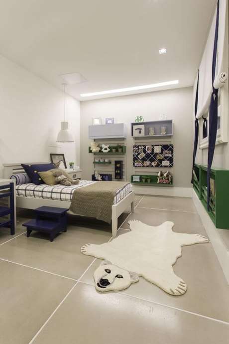 47. O porcelanato também é uma boa opção de pisos para quarto – Por: By Kami 47. O porcelanato também é uma boa opção de pisos para quarto – Por: By Kami