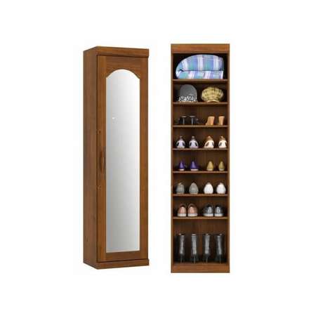 37. Sapateira com espelho estilo colonial. Fonte: Pinterest 37. Sapateira com espelho estilo colonial. Fonte: Pinterest