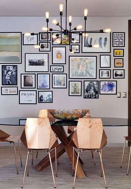 45. Pendente aramado diferente para sala industrial – Por: Viver em Casa 45. Pendente aramado diferente para sala industrial – Por: Viver em Casa
