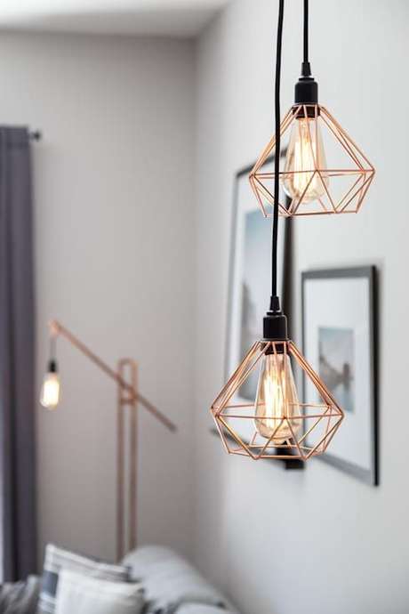 46. Pendente aramado cobre – Por: Homify 46. Pendente aramado cobre – Por: Homify