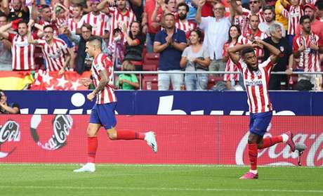 Atlético de Madrid venceu o Eibar por 3 a 2 neste domingo (Divulgação)