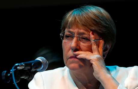 Bachelet participa de entrevista no México 9/4/2019REUTERS/Carlos Jasso