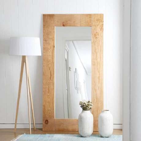 30. Moldura para espelho em MDF grande. Fonte: Pinterest 30. Moldura para espelho em MDF grande. Fonte: Pinterest