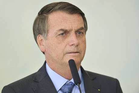 O presidente Jair Bolsonaro O presidente Jair Bolsonaro