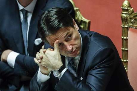 Premier da Itália, Giuseppe Conte enfrenta Senado por voto de confiança Premier da Itália, Giuseppe Conte enfrenta Senado por voto de confiança