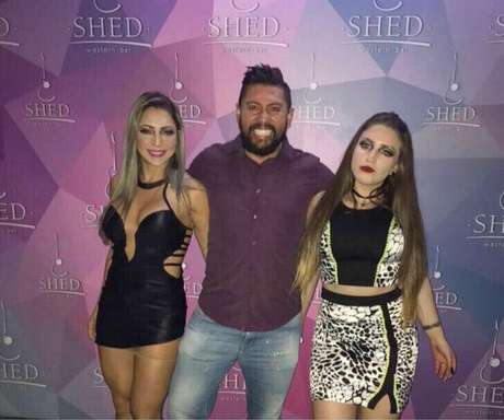Cristiana, Edison e Allana Brittes (Foto: Reprodução/Facebook) Cristiana, Edison e Allana Brittes (Foto: Reprodução/Facebook)