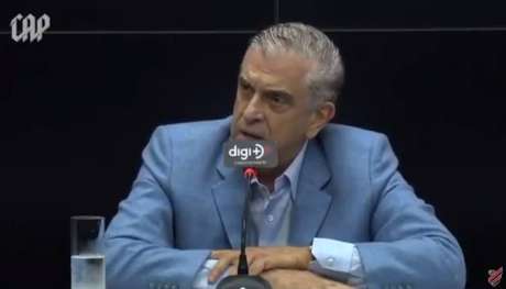 Mário Celso Petraglia, presidente do Conselho Deliberativo do Athletico Paranaense Mário Celso Petraglia, presidente do Conselho Deliberativo do Athletico Paranaense