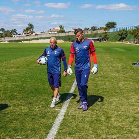 Goleiro do Fortaleza destaca importância de um triunfo diante do Palmeiras, neste domingo (Reprodução/Fortaleza) Goleiro do Fortaleza destaca importância de um triunfo diante do Palmeiras, neste domingo (Reprodução/Fortaleza)