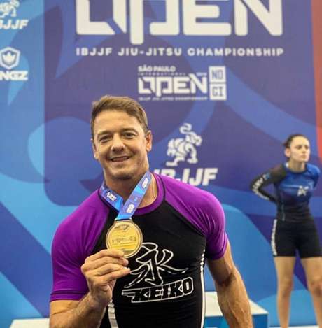 Rogério Padovan faturou duas medalhas na disputa do São Paulo Open (Foto: Reprodução/Instagram) Rogério Padovan faturou duas medalhas na disputa do São Paulo Open (Foto: Reprodução/Instagram)