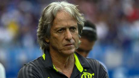 Jorge Jesus na vitória do Flamengo sobre o Cruzeiro neste sábado, pelo Brasileiro (Foto: Fernando Michel/Lancepress!) Jorge Jesus na vitória do Flamengo sobre o Cruzeiro neste sábado, pelo Brasileiro (Foto: Fernando Michel/Lancepress!)
